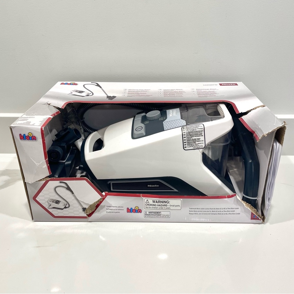 NEW Theo Klein Miele Blizzard CX1 Pretend Play Vacuum Cleaner Toy